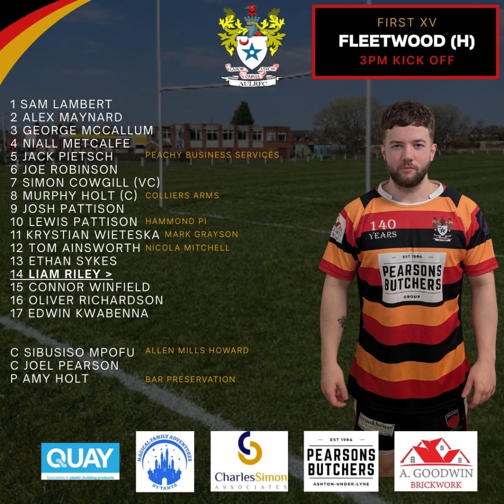 Match day programme – Ashton vs Fleetwood 13 Sept&nbsp;2025